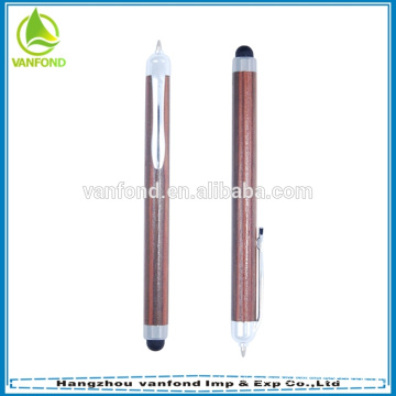 New design promotional wooden stylus touch pen for smartphone